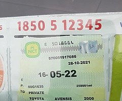 00 toyota avensis - Image 8/10