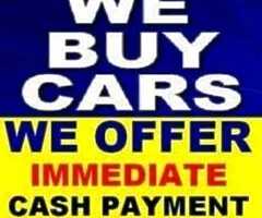 We buy cash for cars