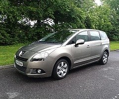 2010 Peugeot 5008 MPV 7 Seats - 1.6 HDi Diesel - MANUAL Gearbox - 6 Speed.