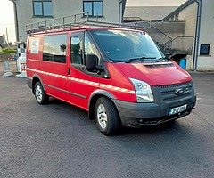 FORD TRANSIT CREWCAB 2012' EURO 5 2.2TDCI 6 SEATER CREWCAB ON LOGBOOK