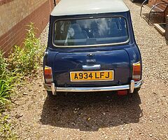 1985 Austin mini mayfair
