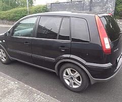 2007 Ford Fusion 1.4 Diesel New NCT to 12-22 Fusion 2 air con delivered Black