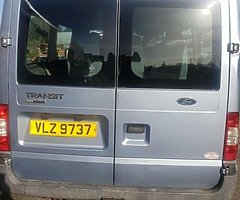 08 transit mini bus t260 110bhp