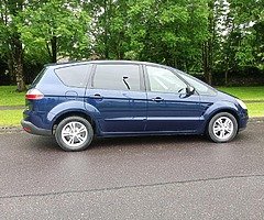 LIKE NEW - 08 S-Max 7 SEATER - 2.0L -  MANUAL 6 Speed Gearbox - NEW NCT. Ford S-Max MPV.