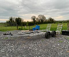 5x12ft car transporter/trailer