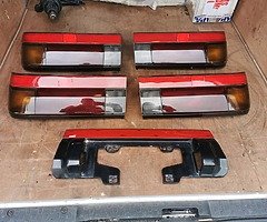 Ae86 corolla Redline rear lights and centre garnish