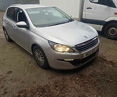 2017 PEUGEOT 308 HDI ACCESS CAT-S REAR DAMGED REPAIRABLE 45K✅ V5 PRESENT✅ X2 KEYS✅ PARTS INCLUDED✅✅✅