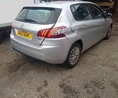 2017 PEUGEOT 308 HDI ACCESS CAT-S REAR DAMGED REPAIRABLE 45K✅ V5 PRESENT✅ X2 KEYS✅ PARTS INCLUDED✅✅✅ - Image 10/10