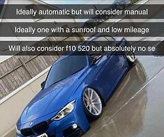 F30 wanted, travelling from Cavan to Cork