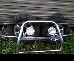 Land cruiser bullbar