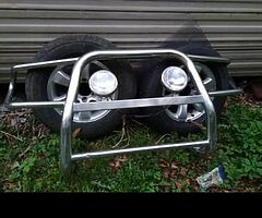 Land cruiser bullbar