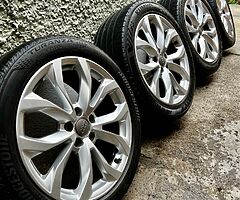 18” Genuine Audi Alloys