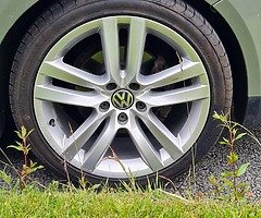 Vw passat cc alloys with tyres