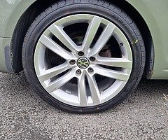 Vw passat cc alloys with tyres - Image 4/4