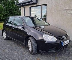 2009 VOLKWAGEN GOLF 1.9 TDI 5 SPEED NCT DECEMBER 2022 TAXED OCTOBER 2022