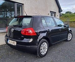 2009 VOLKWAGEN GOLF 1.9 TDI 5 SPEED NCT DECEMBER 2022 TAXED OCTOBER 2022 - Image 4/10