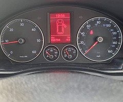 2009 VOLKWAGEN GOLF 1.9 TDI 5 SPEED NCT DECEMBER 2022 TAXED OCTOBER 2022 - Image 8/10