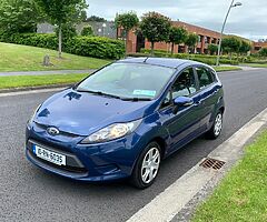2010 Ford Fiesta 1.4 diesel 
5 speed manual 
Only 130000 miles
2 keys
2 owners ...