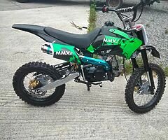 New 125 cc pit bike