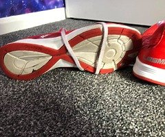 Reebok Les Mills Red Pink Trainers Size 6 bodypump