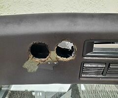 Dashboard interior repair