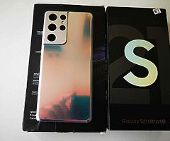 Samsung galaxy s21 ultra 512gb & 16gb ram. Business phone.