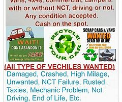 Cars wanted