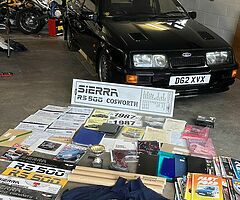 1987 rs500 Sierra Cosworth no12 press appraisal car