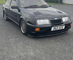 1987 rs500 Sierra Cosworth no12 press appraisal car