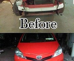 Crash repairs