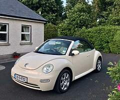 2005 VW Beetle Cabriolet