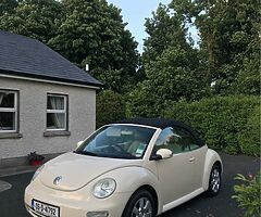 2005 VW Beetle Cabriolet