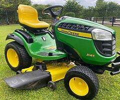 John Deere x165