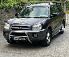 Hyundai Santa Fe 2005 nct 08/22 tax out 05/22