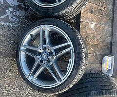 Mercedes amg alloy wheels