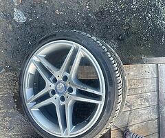 Mercedes amg alloy wheels