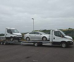 Empty Tow Truck Dublin - Letterkenny-Derry Donegal -Dublin