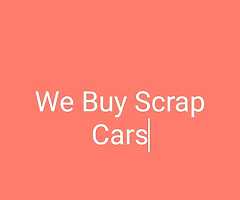 Scrap Cars Wanted