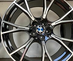 20” BMW M5 alloy wheels and tyres brand new staggered