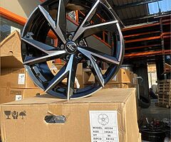 19” AUDI VW ALLOY WHEELS TYRES SEAT SKODA brand new