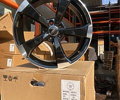 19” AUDI VW ALLOY WHEELS TYRES SEAT SKODA brand new