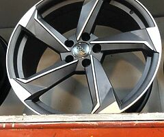 19” TTRS TWIST ALLOY WHEELS TYRE PACKAGE brand new