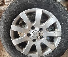 15" 5x112 alloys