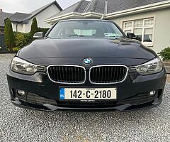 2014 BMW 316 DIESEL ONLY ONE LADY OWNER CREAM LEATHER 6 SPEED MANUAL