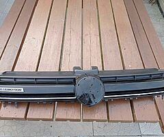 Volkswagen golf mk7 front grill bluemotion