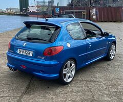 2004 Peugeot  206 gti 180
