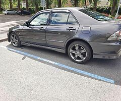 Lexus IS200 with the Toyota TTE Supercharger kit