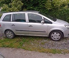 2007 Opel zafira 7-seater 1.6 petrol NCT on tell the end of November good condition inside and out