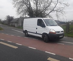 08 RENAULT MASTER SWB