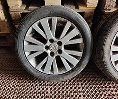 Mazda/Toyota/Lexus R17 Alloy Wheels - Image 7/10